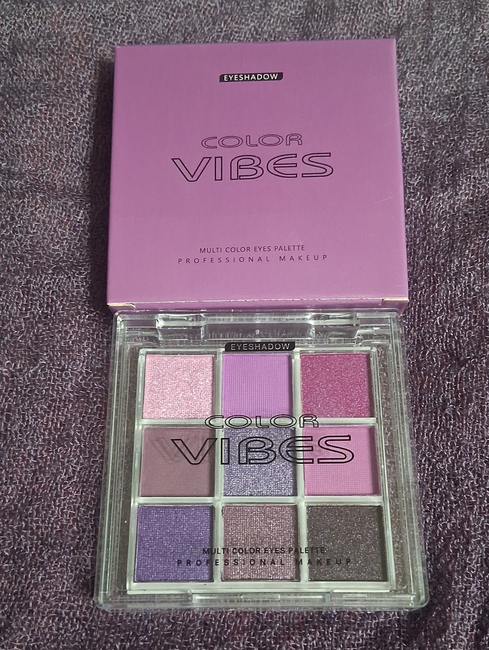 Color Vibes 9 Coloe Purple Eyeshadow Palette